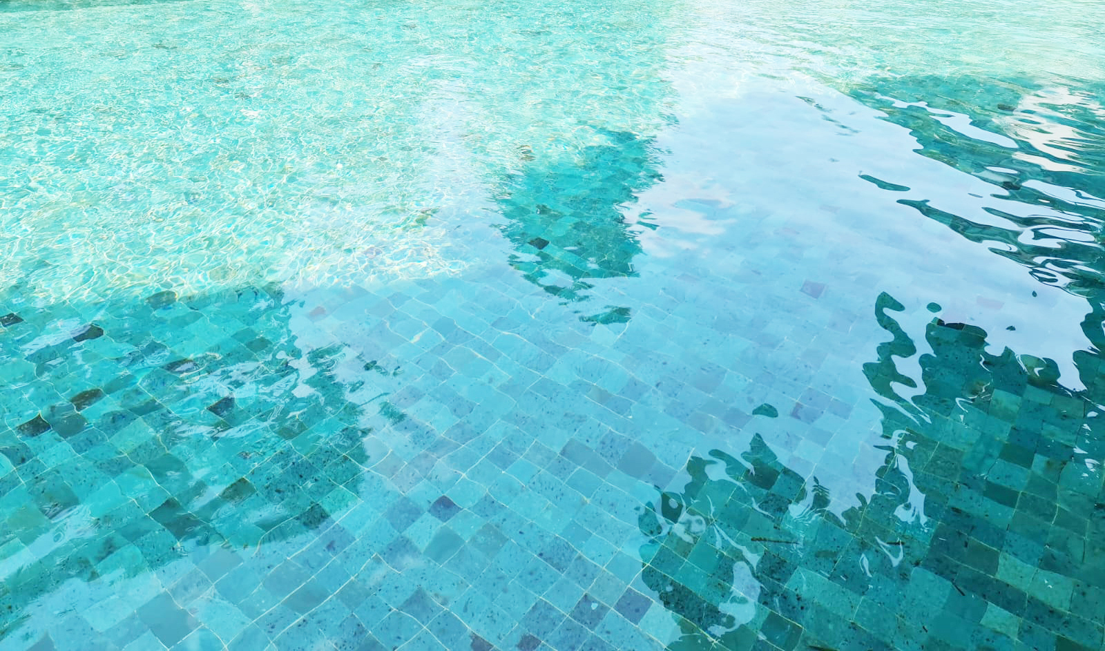 Green Sukabumi stone pool tiles
