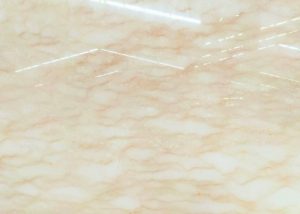 Original Crema Nuvolato marble slab with cream and gold veining