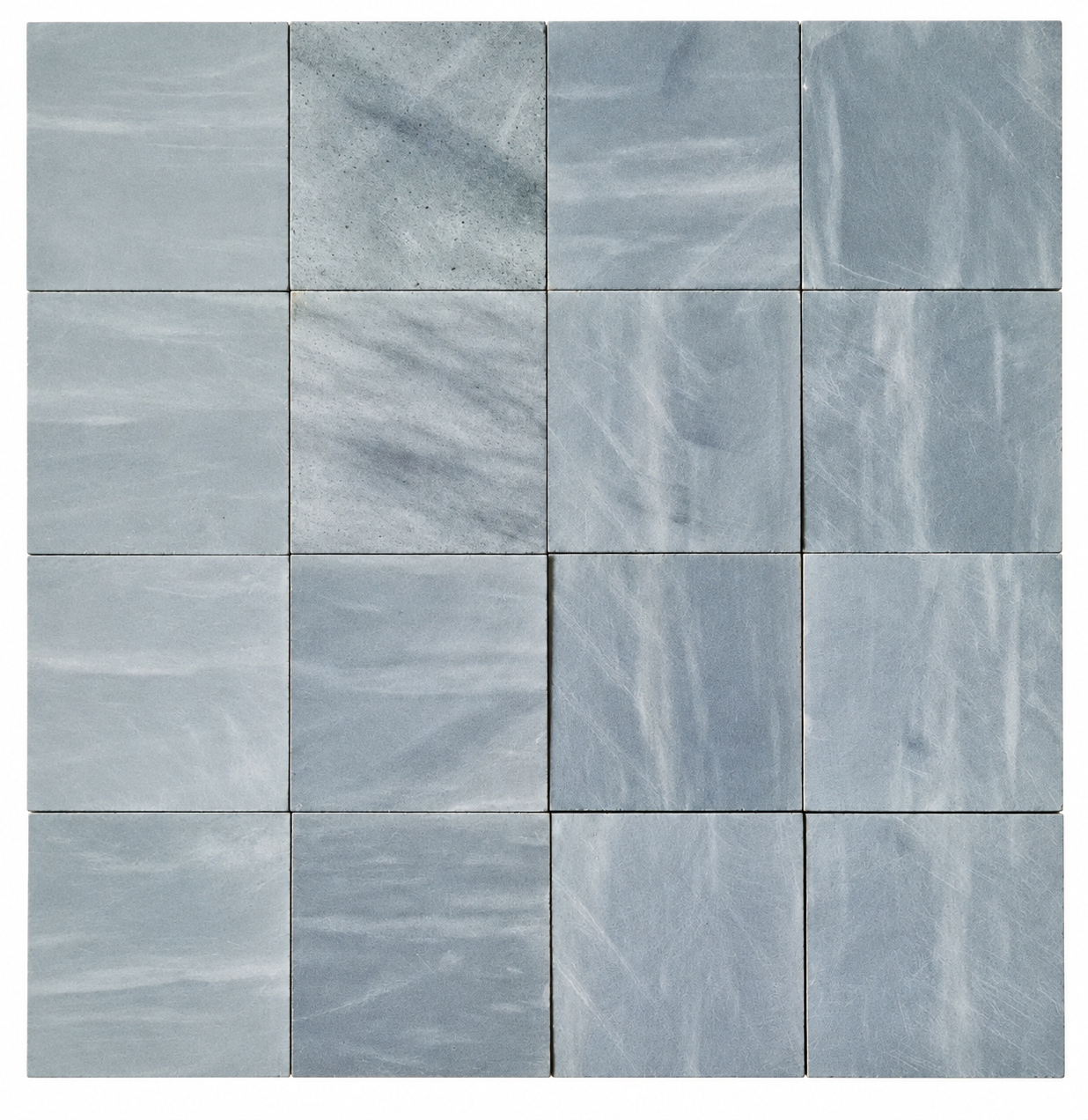 Ocean Wave grey-green stone tiles with flowing natural wave patterns